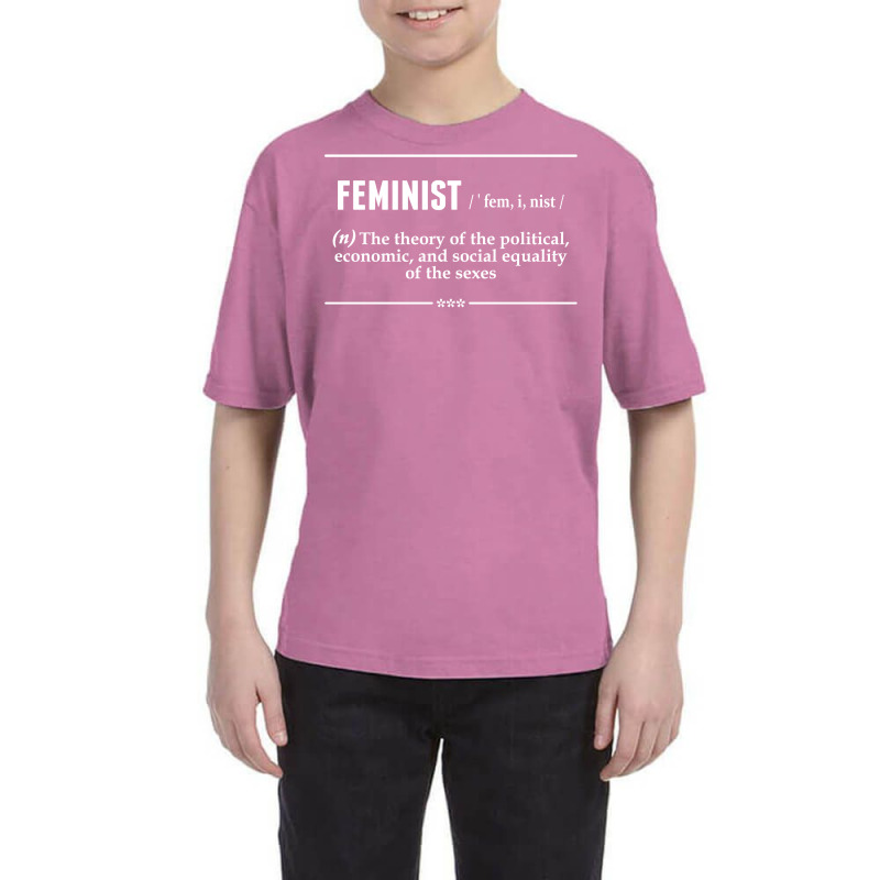 Feminist Noun Youth Tee | Artistshot