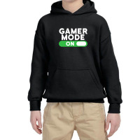 Gamer Mode On Funny Novelty Gaming Video Games T Youth Hoodie | Artistshot