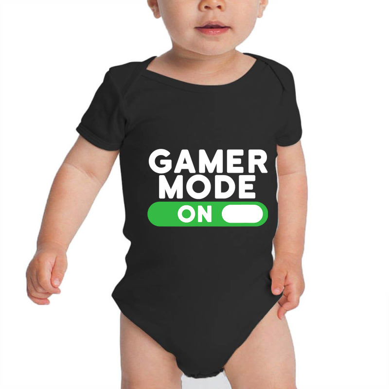 Gamer Mode On Funny Novelty Gaming Video Games T Baby Bodysuit by sieuduong86 | Artistshot