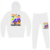 Happy Halloween Crushing Pumpkin Monster Truck Dinosaur Funny Gifts Me Hoodie & Jogger Set | Artistshot