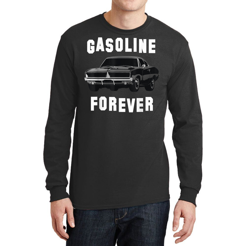 Gasoline Forever Unique Design Anti Electric Vehicle T Shirt Long Sleeve Shirts | Artistshot