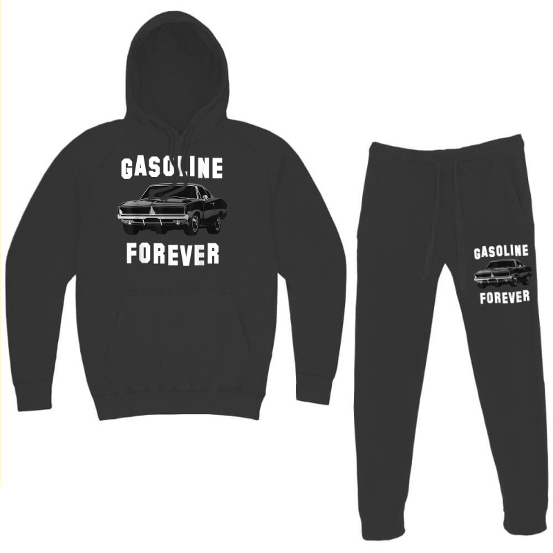 Gasoline Forever Unique Design Anti Electric Vehicle T Shirt Hoodie & Jogger Set | Artistshot