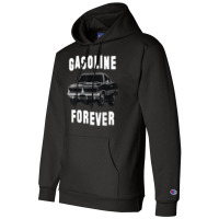 Gasoline Forever Unique Design Anti Electric Vehicle T Shirt Champion Hoodie | Artistshot