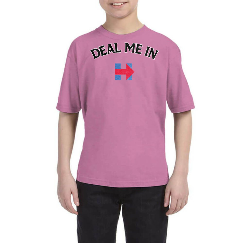 Deal Me In Hillary Clinton Youth Tee | Artistshot