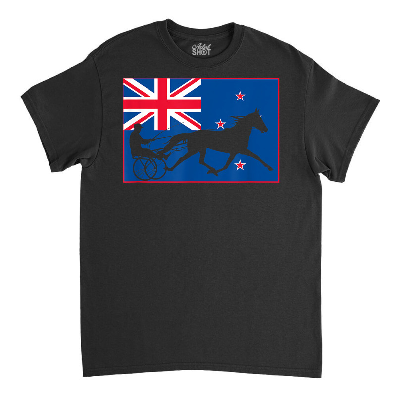 New Zealander Heritage New Zealand Harness Racing Equitation T Shirt Classic T-shirt | Artistshot