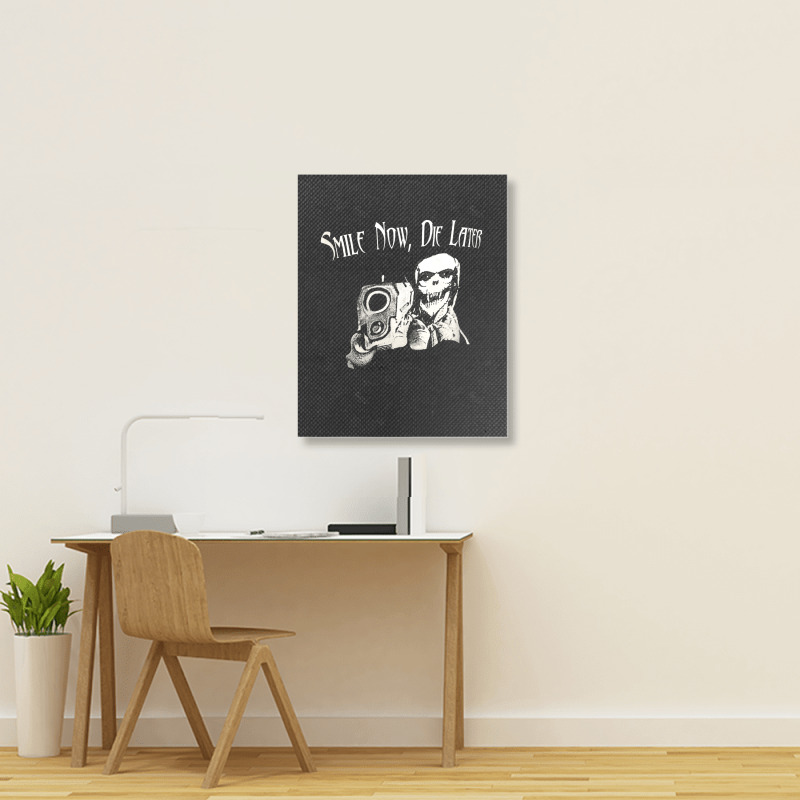 Smile Now Die Later, Smile Now Die Laters, The Smile Now Die Later, Sm Portrait Canvas Print | Artistshot