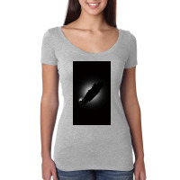 Millennium Falcon Silhouette Women's Triblend Scoop T-shirt | Artistshot