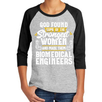 God Found Engineering Biomedical Engineer Gift Women Pullover Hoodie Youth 3/4 Sleeve | Artistshot