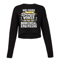 God Found Engineering Biomedical Engineer Gift Women Pullover Hoodie Cropped Sweater | Artistshot