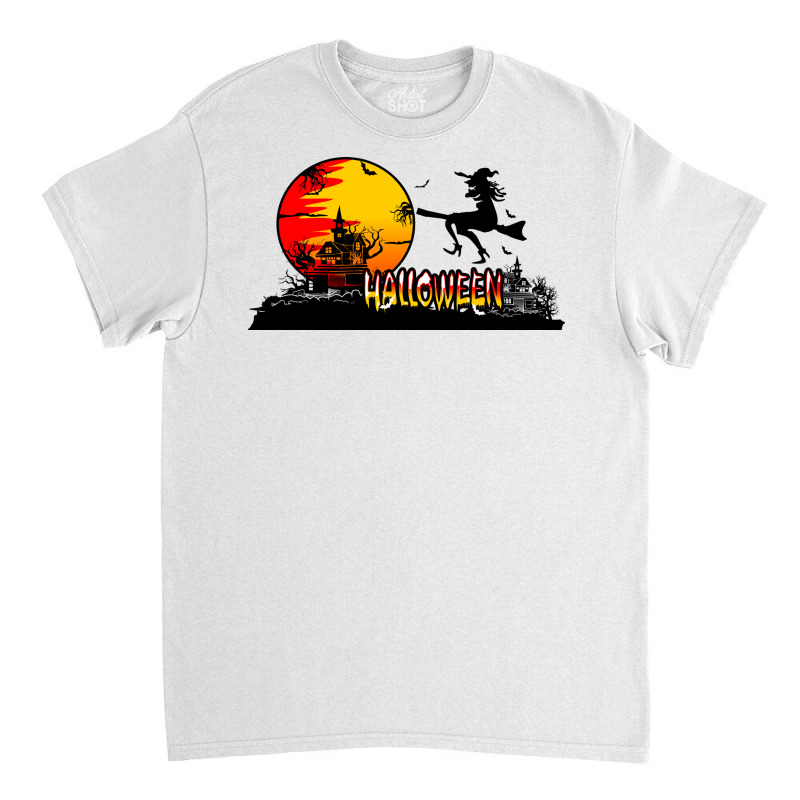 Halloween Graphic T-shirt Design And Typography Classic T-shirt | Artistshot