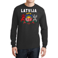 Latvian Language Latvija Emblem Premium T Shirt Long Sleeve Shirts | Artistshot