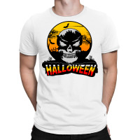 Halloween Graphic T-shirt Design And Typography T-shirt | Artistshot