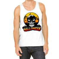 Halloween Graphic T-shirt Design And Typography Tank Top | Artistshot