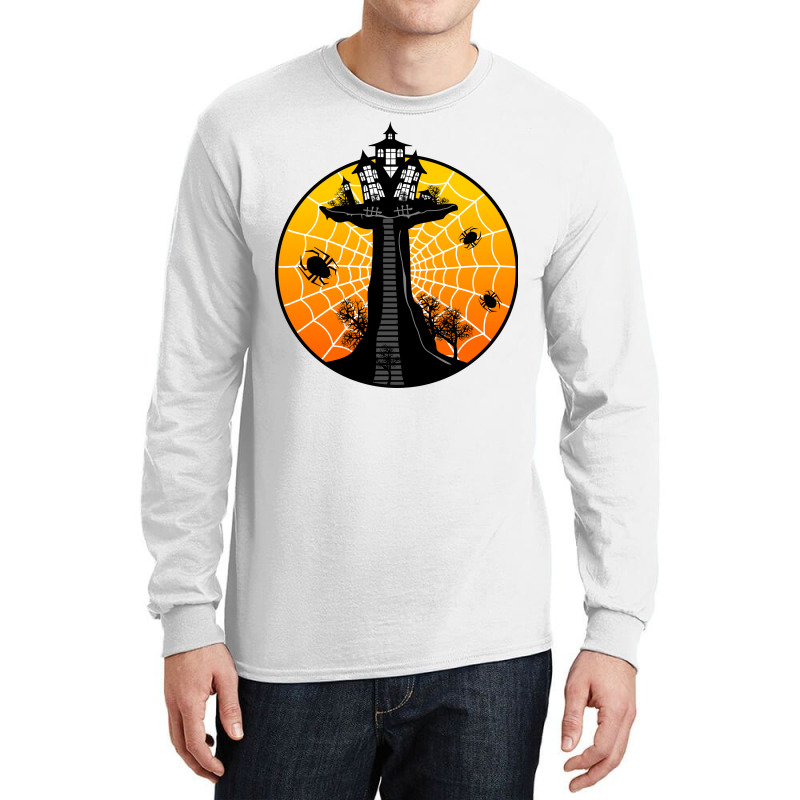 Halloween Graphic T-shirt Design And Typography Long Sleeve Shirts | Artistshot