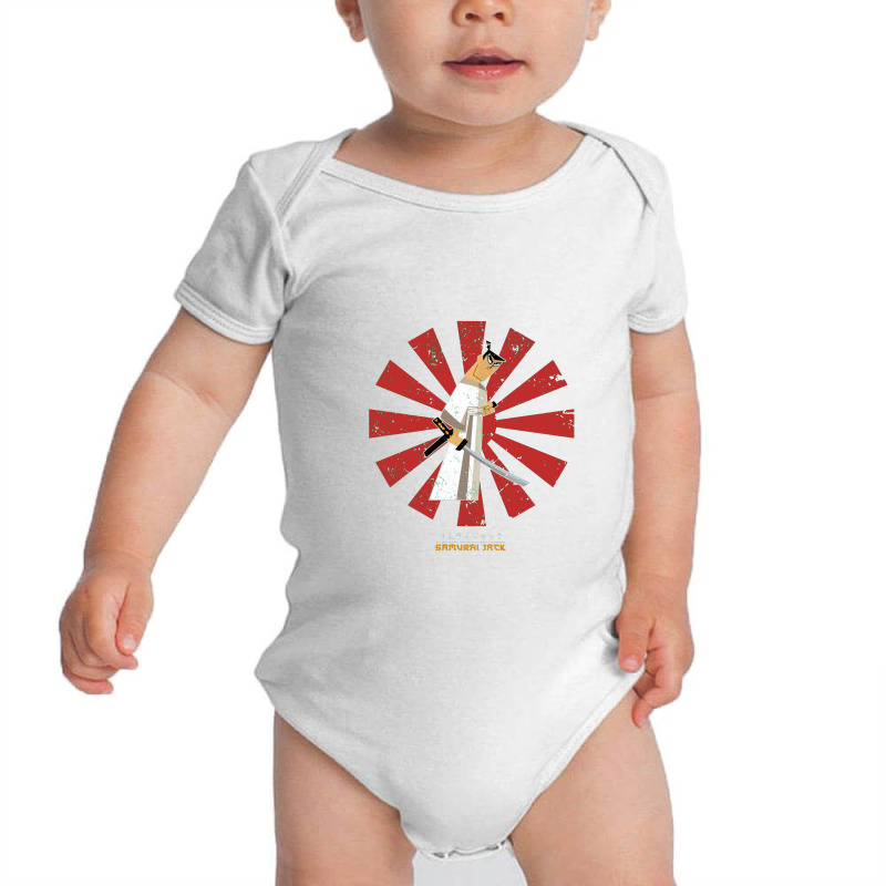 Samurai Jack Retro Japanese Baby Bodysuit by acesenpaii | Artistshot