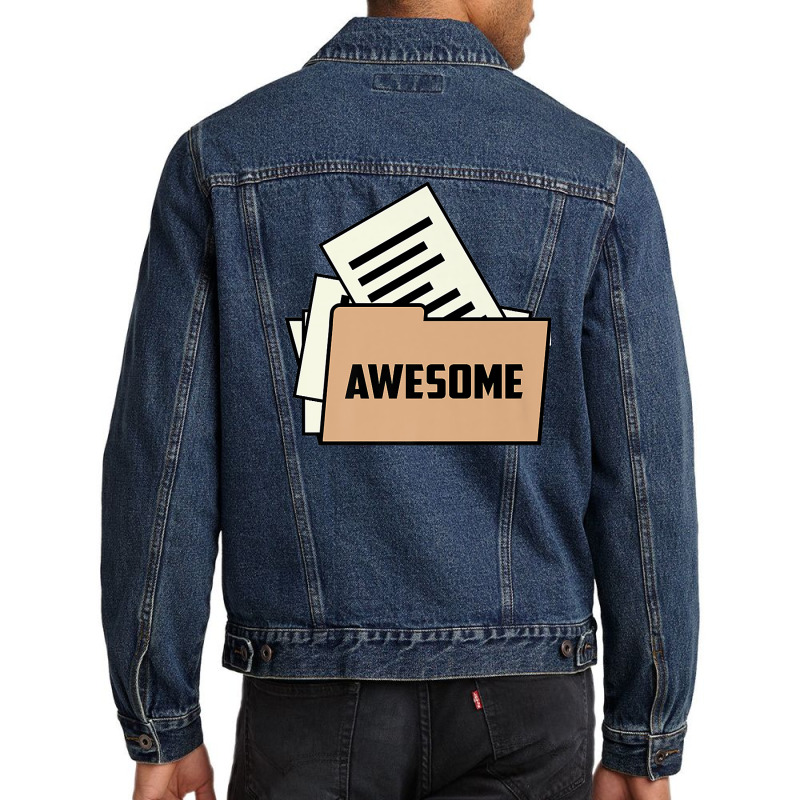 Folder Premium T Shirt Men Denim Jacket | Artistshot