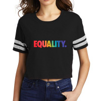 Equality Tshirt Scorecard Crop Tee | Artistshot