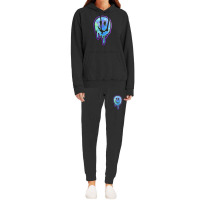 Dripping Smiley Face Hoodie & Jogger Set | Artistshot