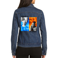 Funny Gifts Popular Rapper My Favorite People Ladies Denim Jacket | Artistshot