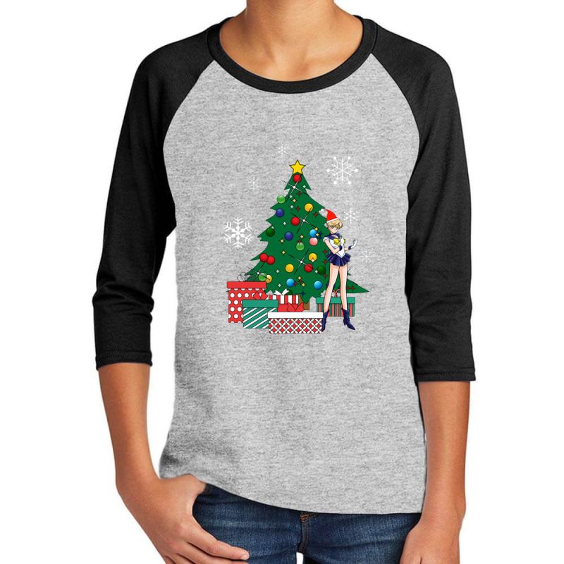 Uranus Around The Christmas Tree Sailor Moon Youth 3/4 Sleeve by acesenpaii | Artistshot