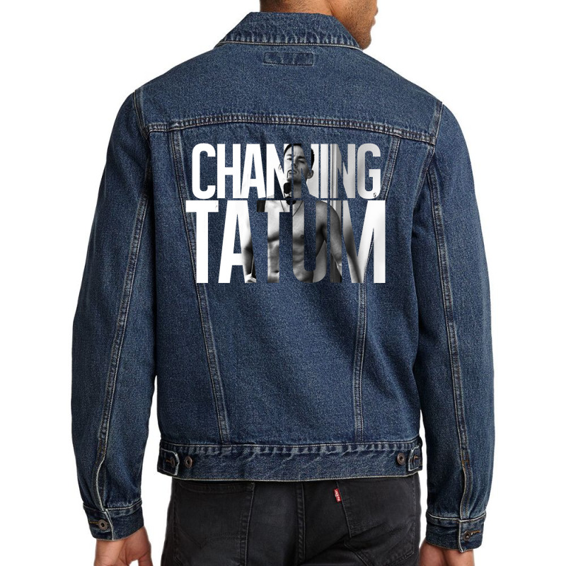 Channing Tatum Men Denim Jacket by Menelz | Artistshot