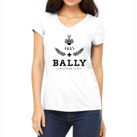 Bally Switzerland Women's V-neck T-shirt | Artistshot