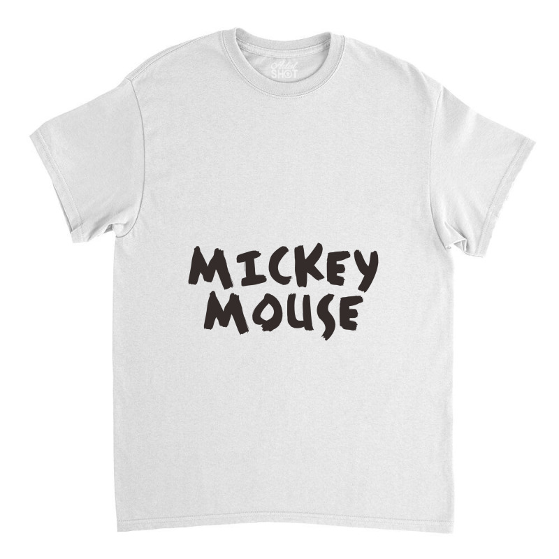 Mouse Type Classic T-shirt by jammuter | Artistshot