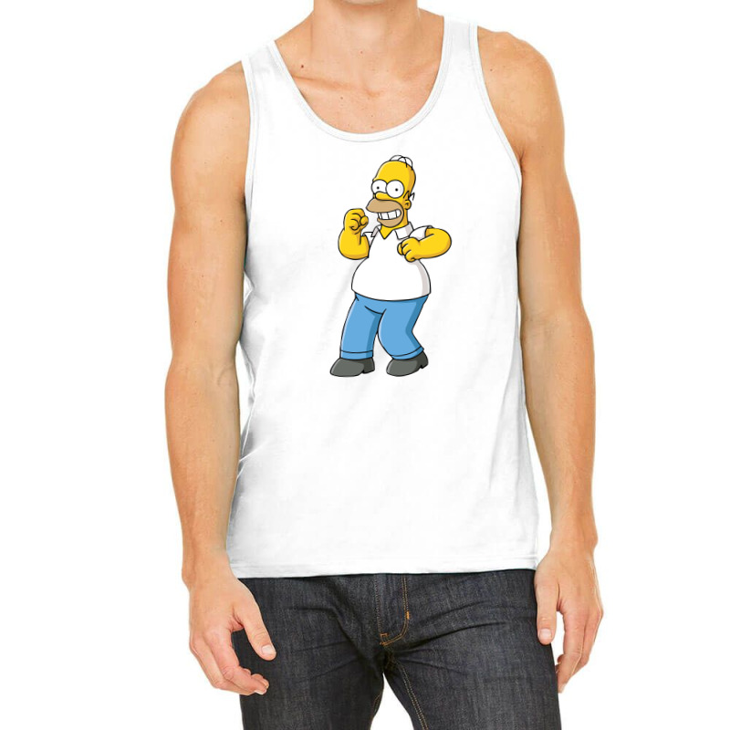 Homer Simpson Tank Top by tannocascioni | Artistshot