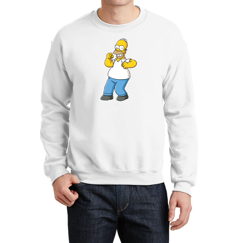 Homer Simpson Crewneck Sweatshirt by tannocascioni | Artistshot