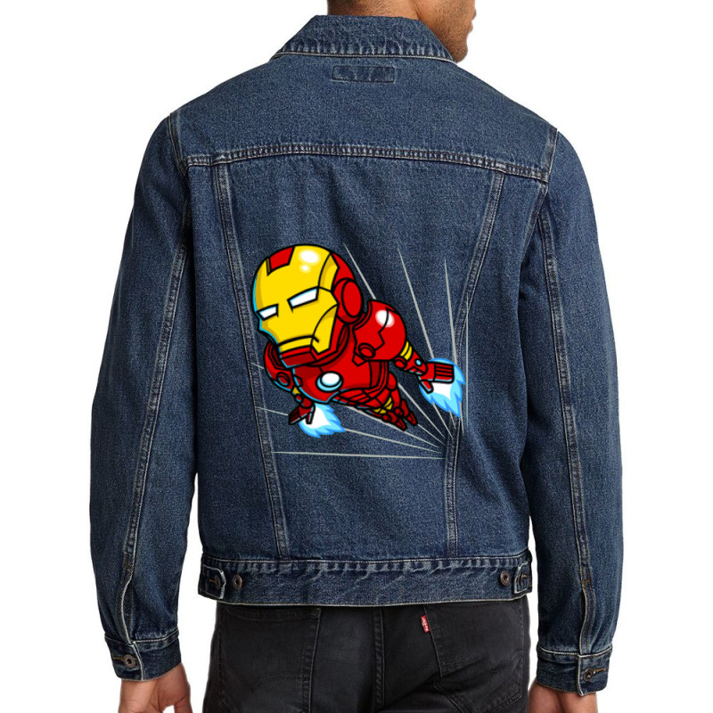 Jarvis Men Denim Jacket by acesenpaii | Artistshot