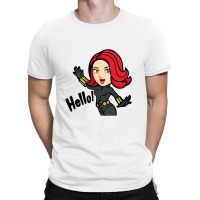 Red Lips Chibi Heros T-shirt | Artistshot