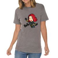 Red Lips Chibi Heros Vintage T-shirt | Artistshot