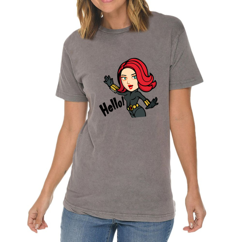 Red Lips Chibi Heros Vintage T-Shirt by acesenpaii | Artistshot