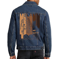 Melanin Drippin We Got It Loc'd Black Afro Natural Hair Pullover Hoodi Men Denim Jacket | Artistshot