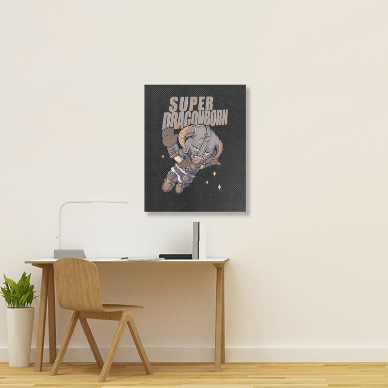 Art Character Triforce Gift Men Portrait Canvas Print | Artistshot