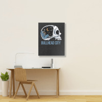 Bullhead City T  Shirt Chilling Skeleton Bullhead City T  Shirt Portrait Canvas Print | Artistshot