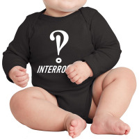 Interrobang Long Sleeve Baby Bodysuit | Artistshot