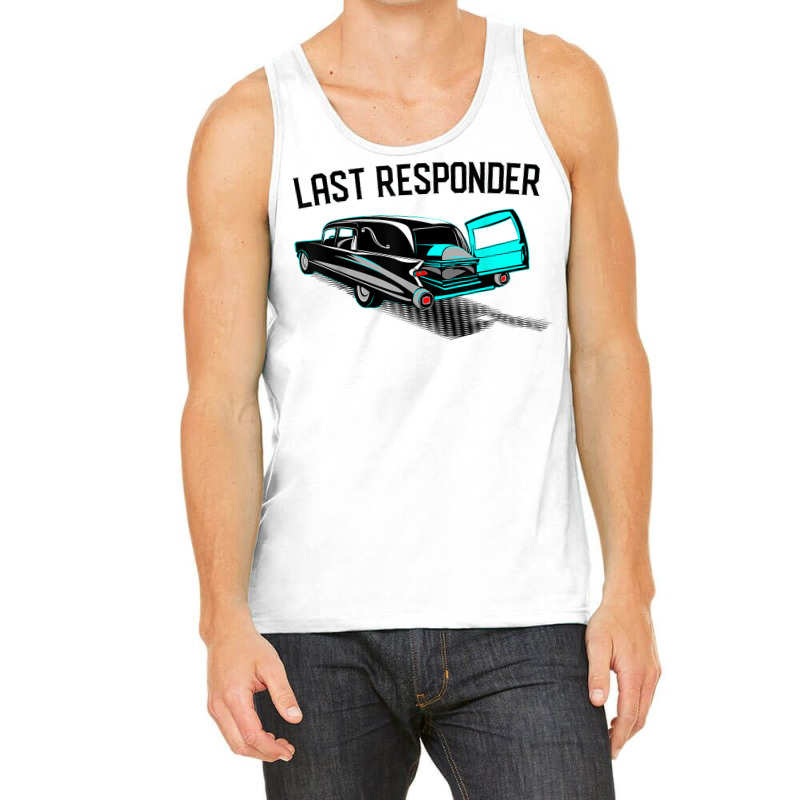 Last Responder Coroner Vintage Hearse Casket T Shirt Tank Top | Artistshot