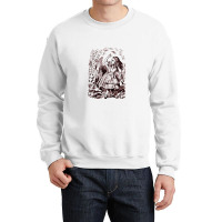 Vintage With Cards, Wonderland Crewneck Sweatshirt | Artistshot