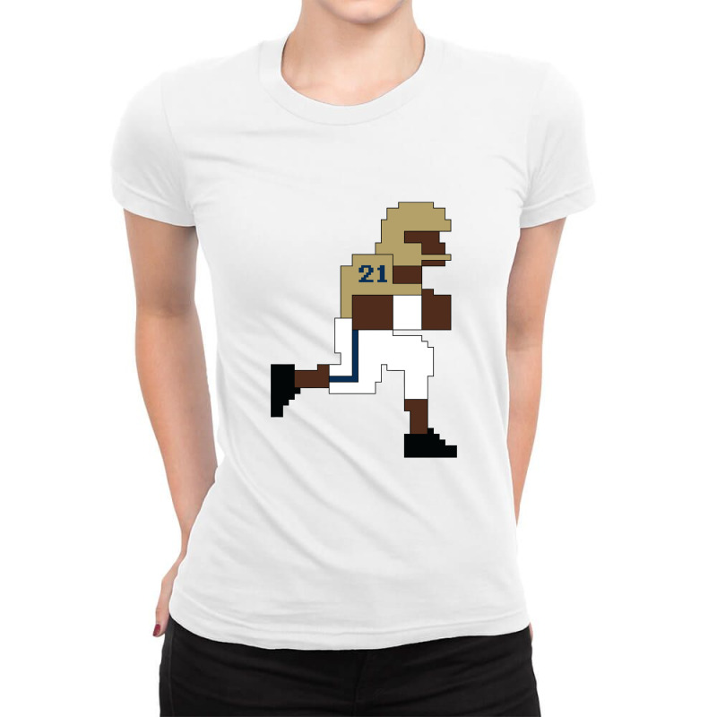 Tecmo College Johnson Ladies Fitted T-Shirt by eversohumbles | Artistshot