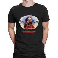 Vintage Cowboy Cigar Label Art T-shirt | Artistshot