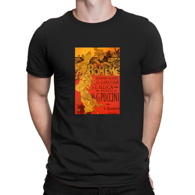 Vintage La Boheme Opera T-Shirt by acesenpaii | Artistshot