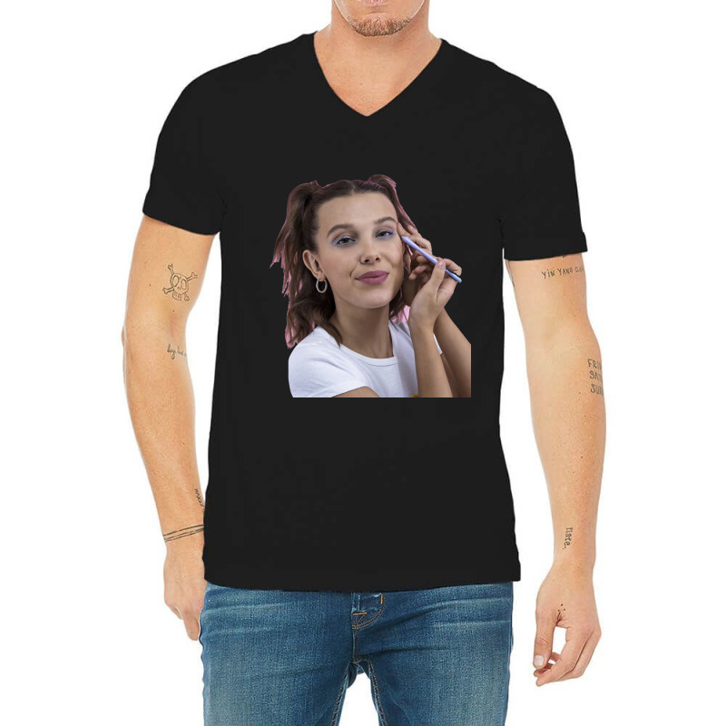 Day Gifts Enola Holmes Men Women V-neck Tee | Artistshot