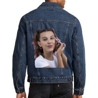 Day Gifts Enola Holmes Men Women Men Denim Jacket | Artistshot