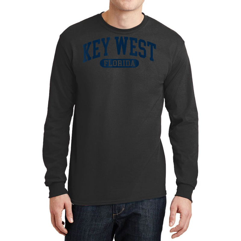 Key West Est 1521 Florida Fl Vintage Retro State Pride T Shirt Long Sleeve Shirts | Artistshot