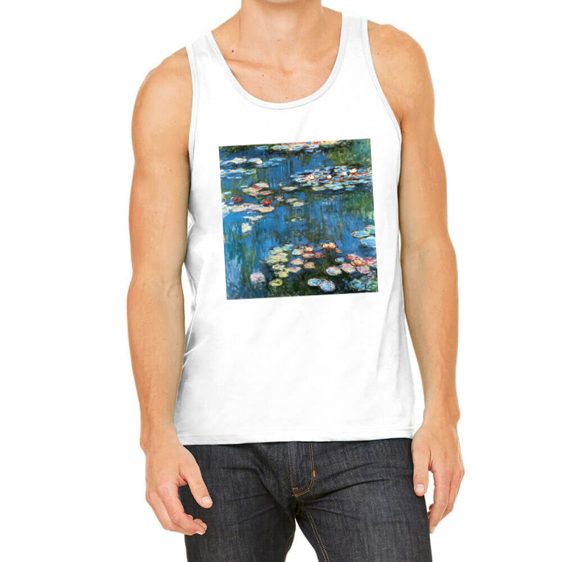 Waterlilies By Claude Monet Tank Top by acesenpaii | Artistshot