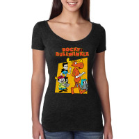 Day Gifts Cartoons Rocky Women My Favorite Women's Triblend Scoop T-shirt | Artistshot