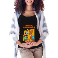 Day Gifts Cartoons Rocky Women My Favorite Maternity Scoop Neck T-shirt | Artistshot