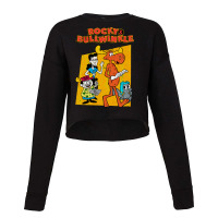 Day Gifts Cartoons Rocky Women My Favorite Cropped Sweater | Artistshot