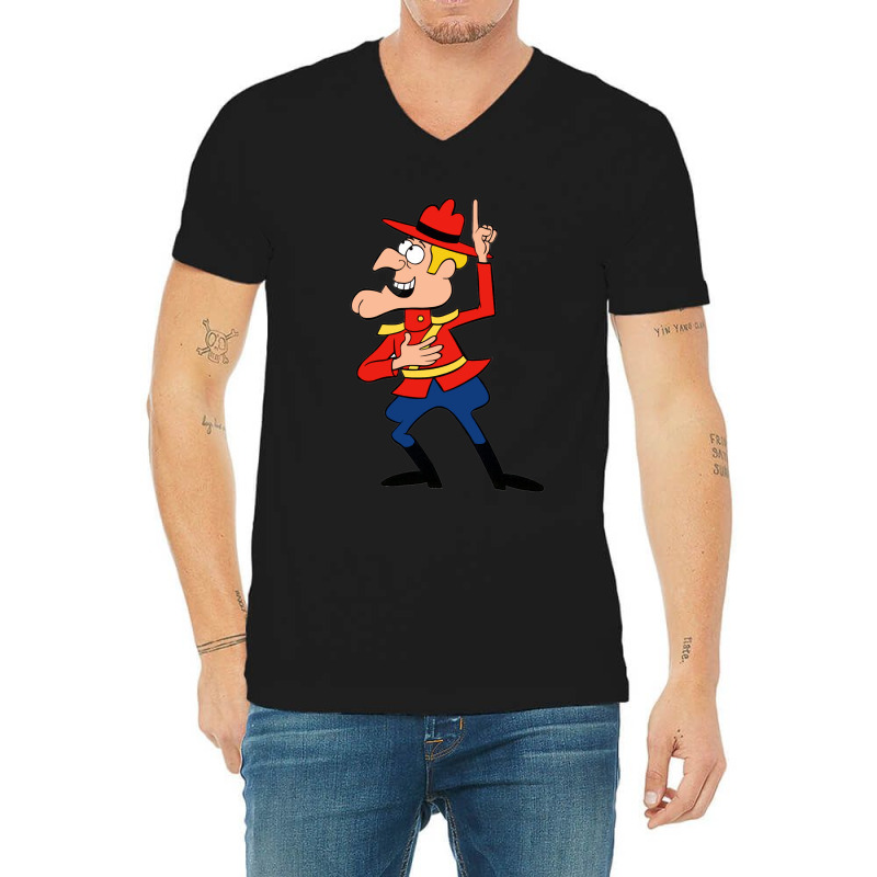 Funny Gifts Bullwinkle My Favorite People V-neck Tee | Artistshot